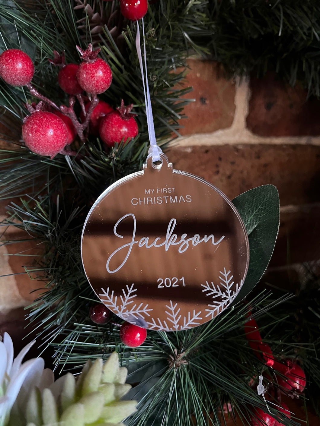 First Christmas ornament